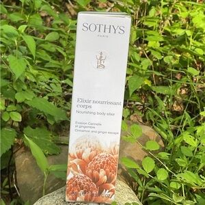 NWT Sothys Nourishing Body Elixir 100 ml Cinnamon and Ginger